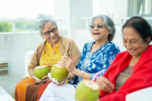 Social Life at Aumorto retirement community living